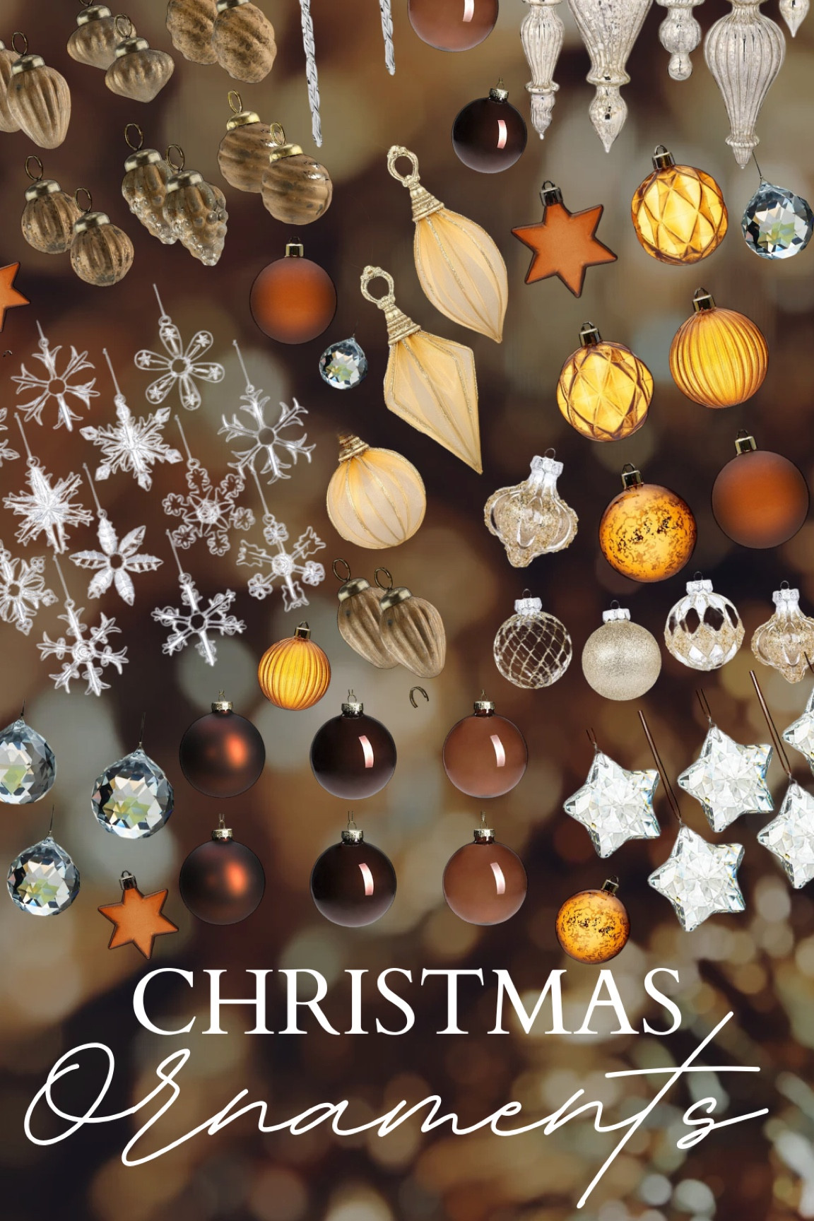 I have been loving amber, glass and gold ornaments this year, they give such a luxurious vibe!

#LTKSeasonal #LTKGiftGuide #LTKHome