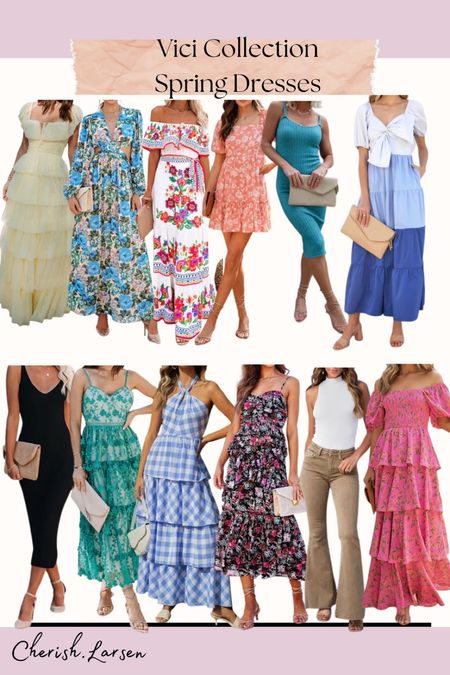 New arrivals - Spring styles/dresses at Vici Collection! 

#LTKunder100 #LTKFind