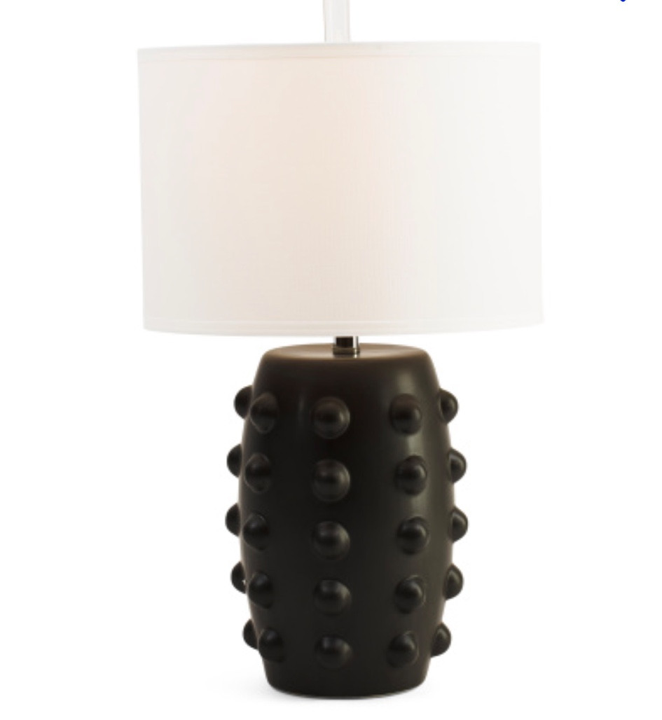 Dotted table lamp
Black lamp

#LTKHome #LTKSaleAlert