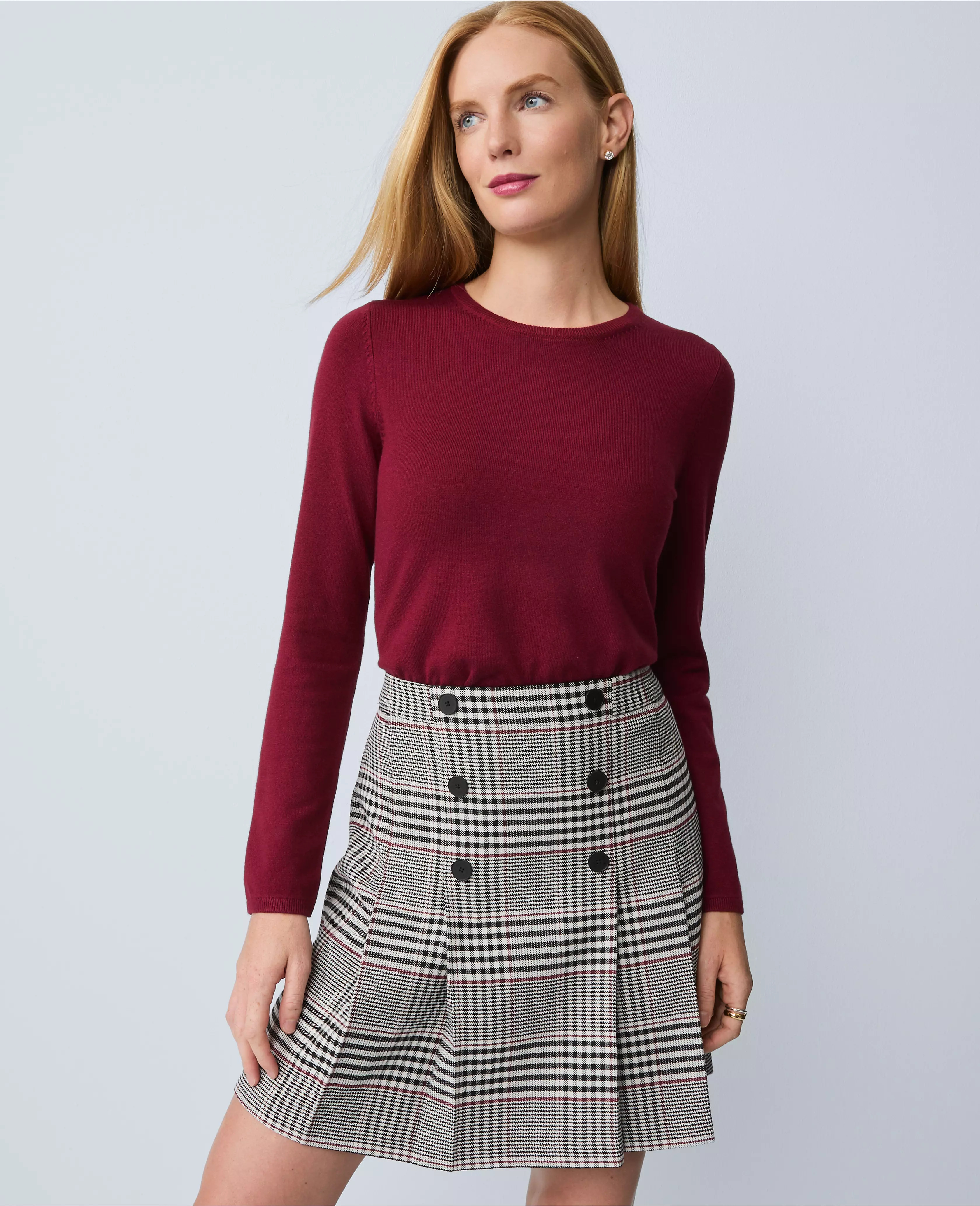 Essential Crew Neck Sweater | Ann Taylor