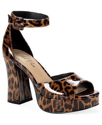 Women's Katjaa Platform Block Heel Dress Sandals | Macy's