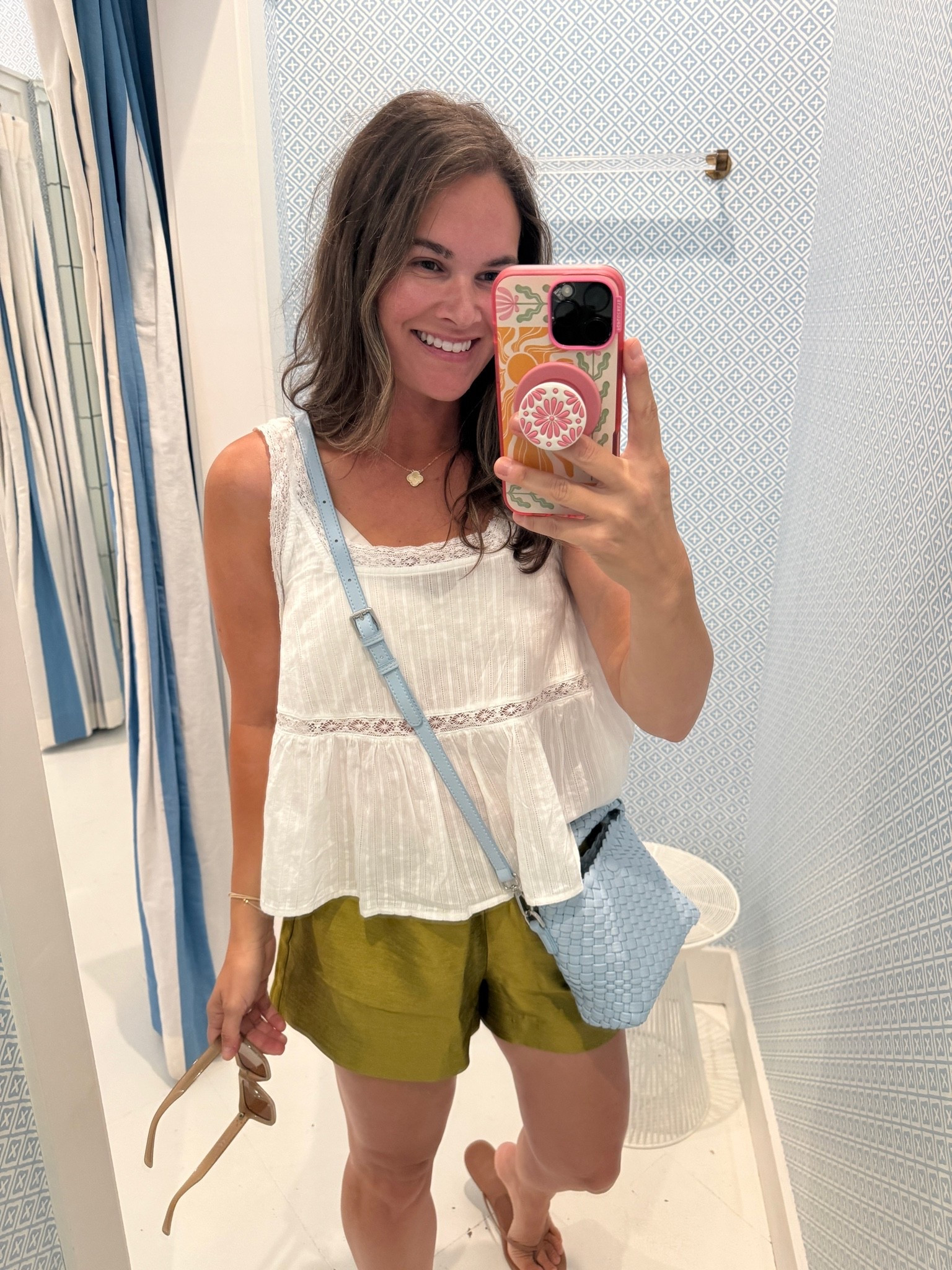 Love these cute chartreuse shorts paired with this easy Walmart top and Amazon bag! #shorts #casualoutfit #casualstyle #summeroutfit #summerstyle #amazon #walmart #reformation

#LTKootd #LTKSaleAlert #LTKOver40