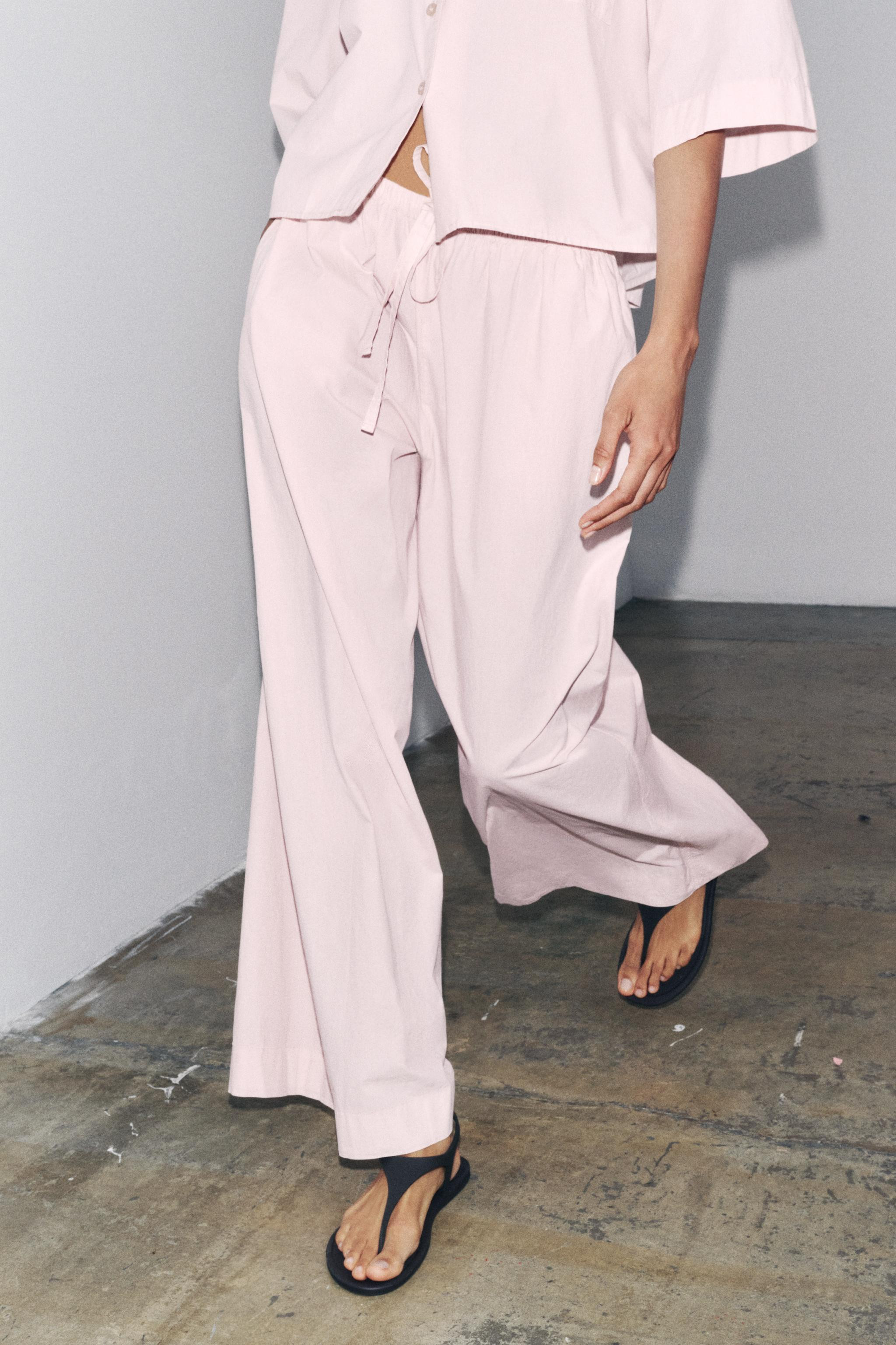 ZW COLLECTION WIDE LEG PANTS | Zara US