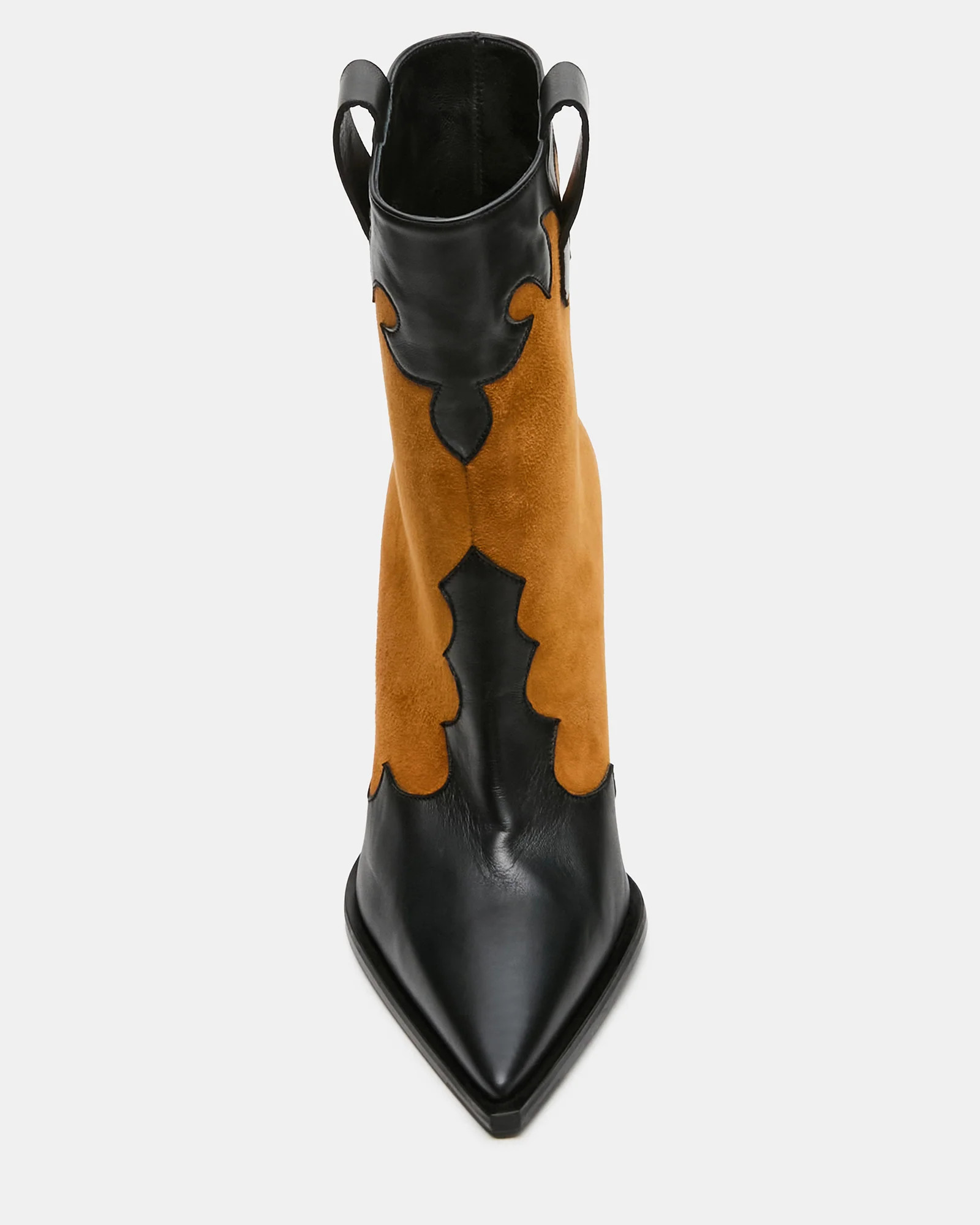 ARLENE Black Multi Pointed-Toe Stiletto Western Women's Ankle Boot | Steve Madden (US)