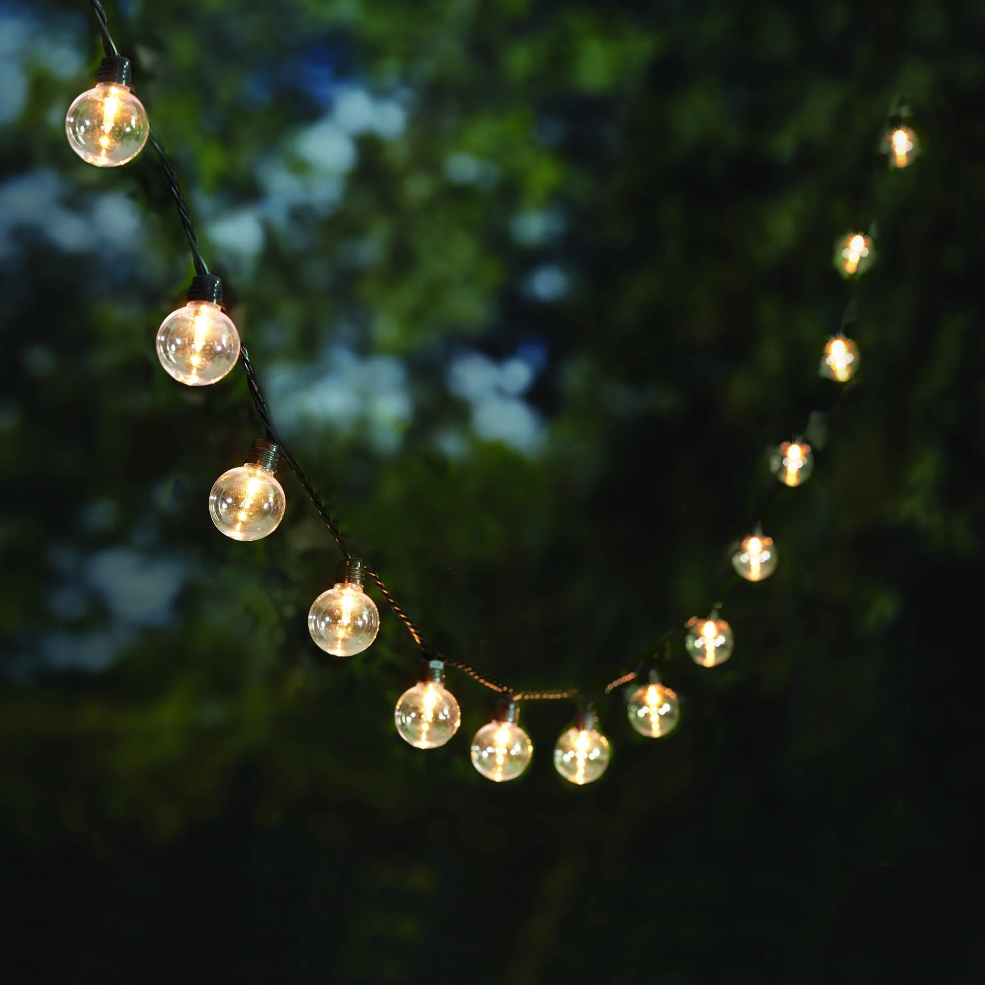 Mainstays Black Globe String Light | Walmart (US)