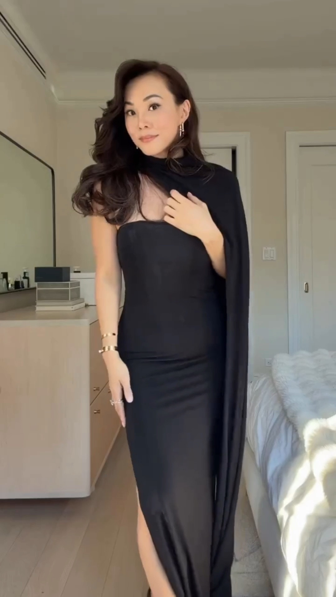 An elegant black dress that does all the work. 🖤 Linking some exact + similar pieces to get the look.

exact and similar items, black dress, black maxi dress, elegant black dress, evening dress, event outfit, cocktail dress, cutout dress, one shoulder dress, cape dress, black gown, date night outfit, special occasion dress, chic black outfit, timeless style, sophisticated outfit, wedding guest dress, formal outfit

#LTKootd #LTKgrwm #LTKOver40