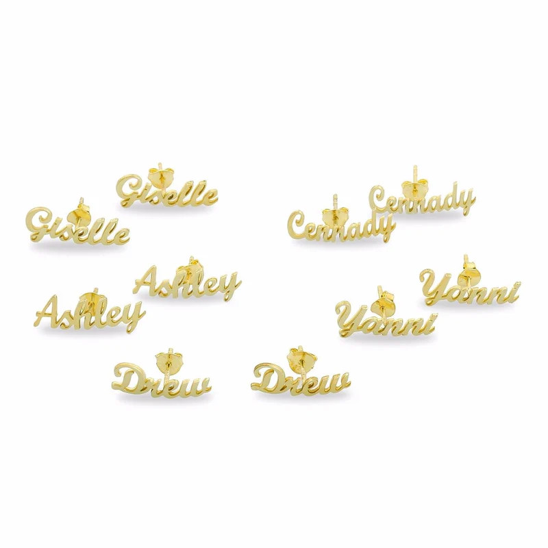 Custom Name Earring Crawlers | The Sis Kiss