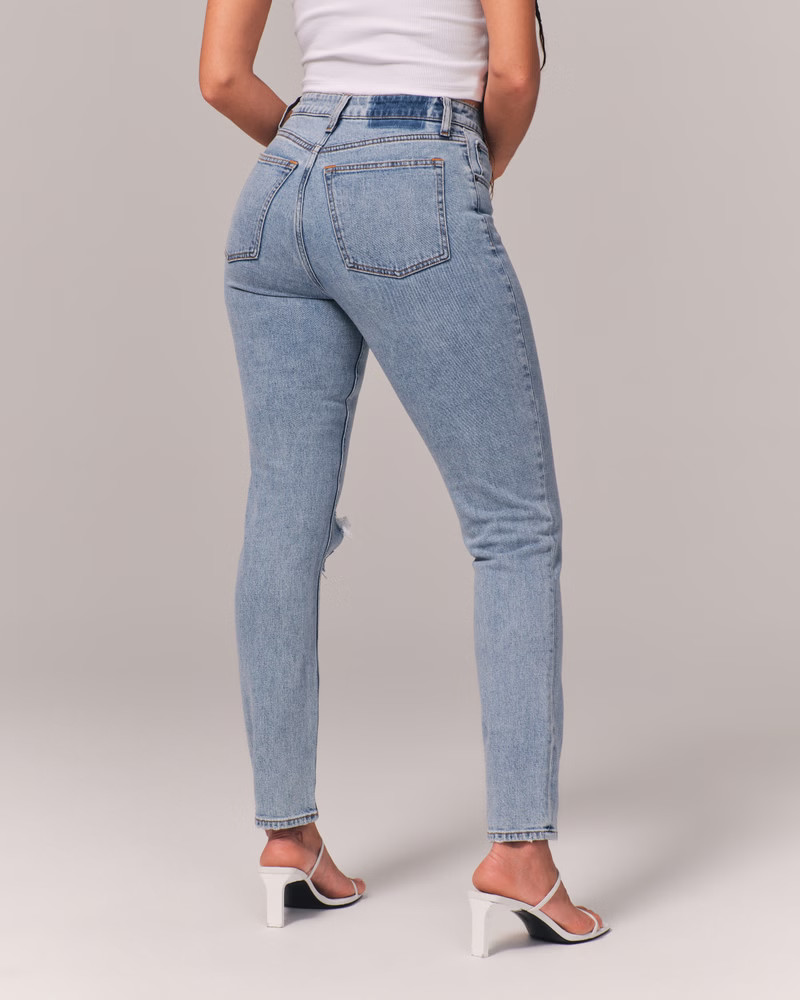Curve Love High Rise Skinny Jean | Abercrombie & Fitch (US)