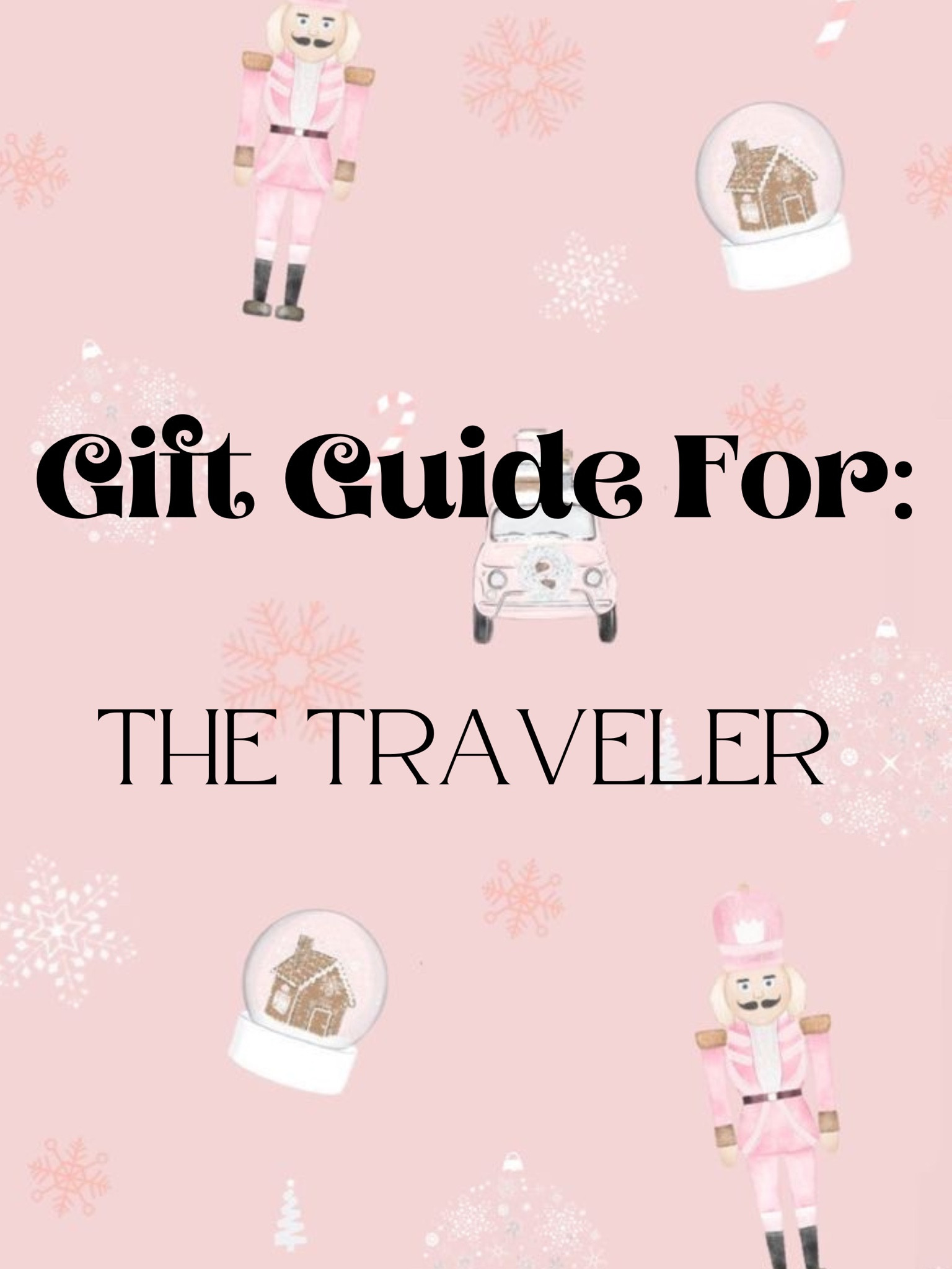 Gift guide for the traveler. Gift guide for the gal on the go. Gift guide for the guy on the go. Gift guide for travelers. 

#LTKHoliday #LTKSeasonal #LTKGiftGuide