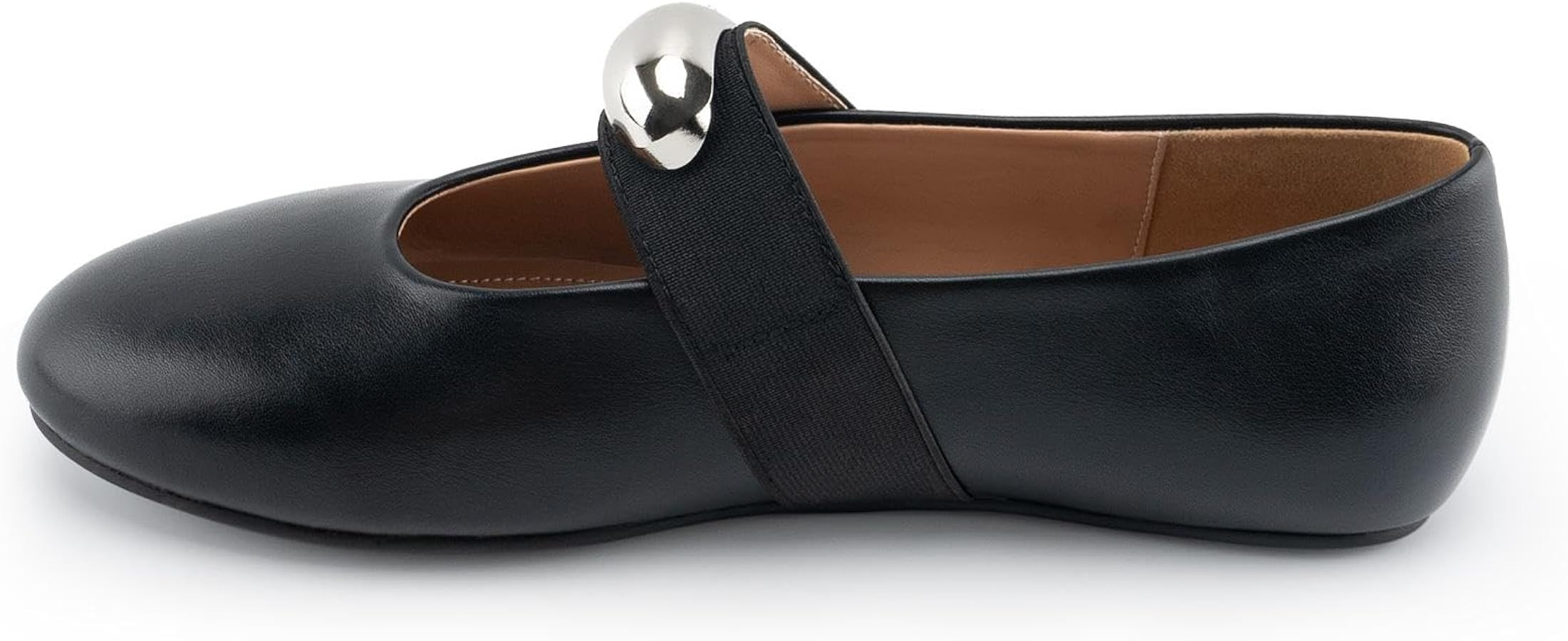 Rhinestone Flats for Women Crystal Studded Mary Jane Ballet Flats Shoes Buckle Strap Sparkly Casu... | Amazon (US)