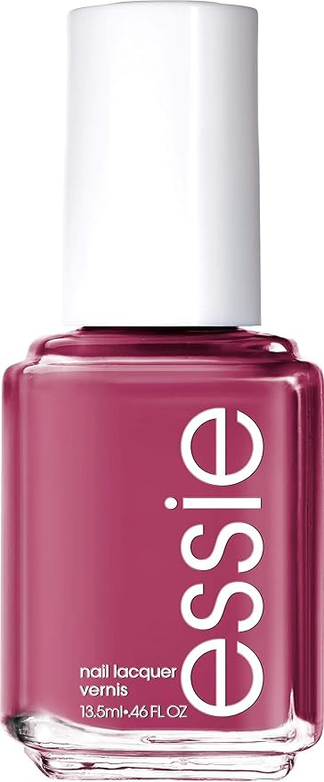 essie salon-quality nail polish, vegan, raspberry purple, Drive-In & Dine, 0.46 fl oz | Amazon (US)
