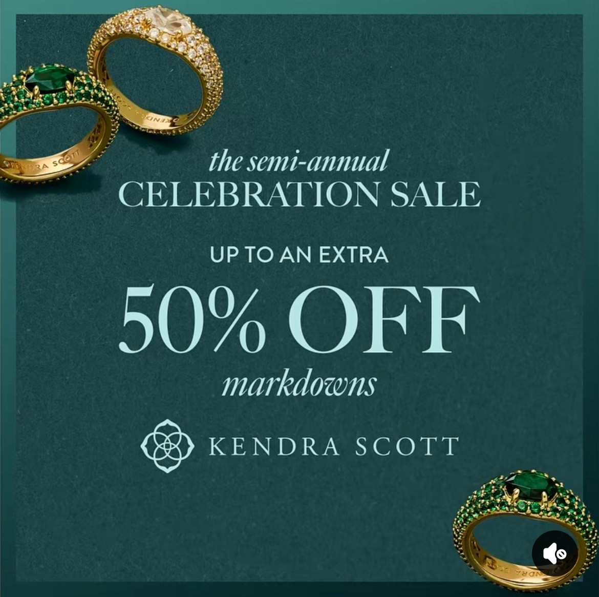 The Kendra Scott Semi-Annual Celebration Sale also kicked off this morning! If you’re a KS fan, definitely worth checking out - even for stocking up on future gifts since so many beautiful items are included in the sale! 

#LTKGiftGuide #LTKSaleAlert #LTKFindsUnder50