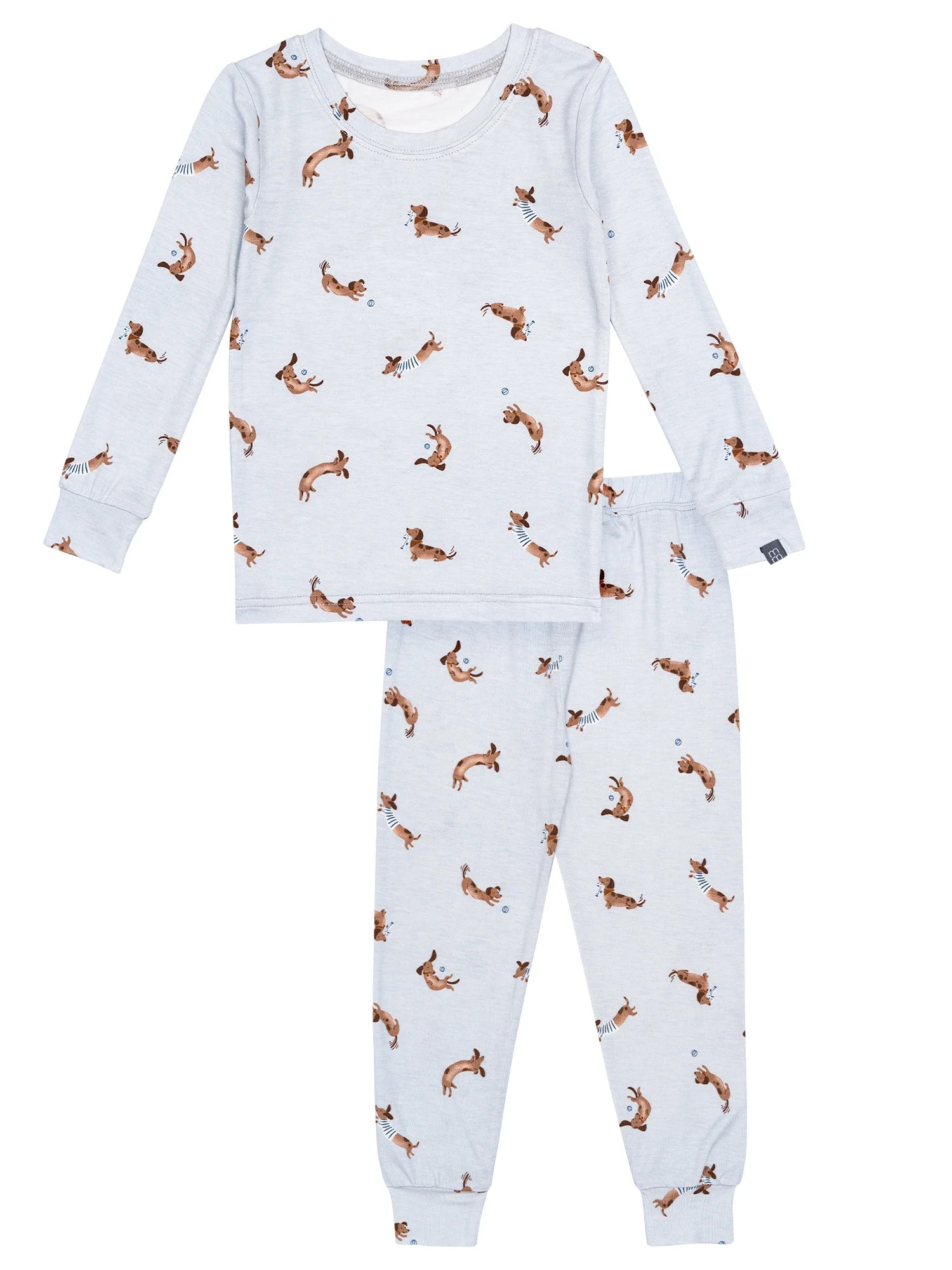 Modern Moments by Gerber Toddler Neutral Super Soft Tight Fitting Pajama Set, 2-Piece, Sizes 12M-... | Walmart (US)