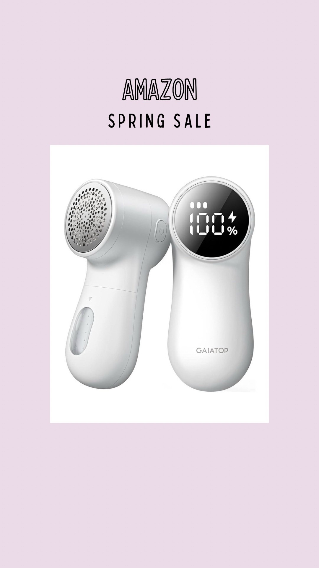 Electric fabric shaver on sale 
Amazon spring sale 
Amazon finds
Amazon prime 

#LTKFindsUnder50 #LTKOver40 #LTKHome