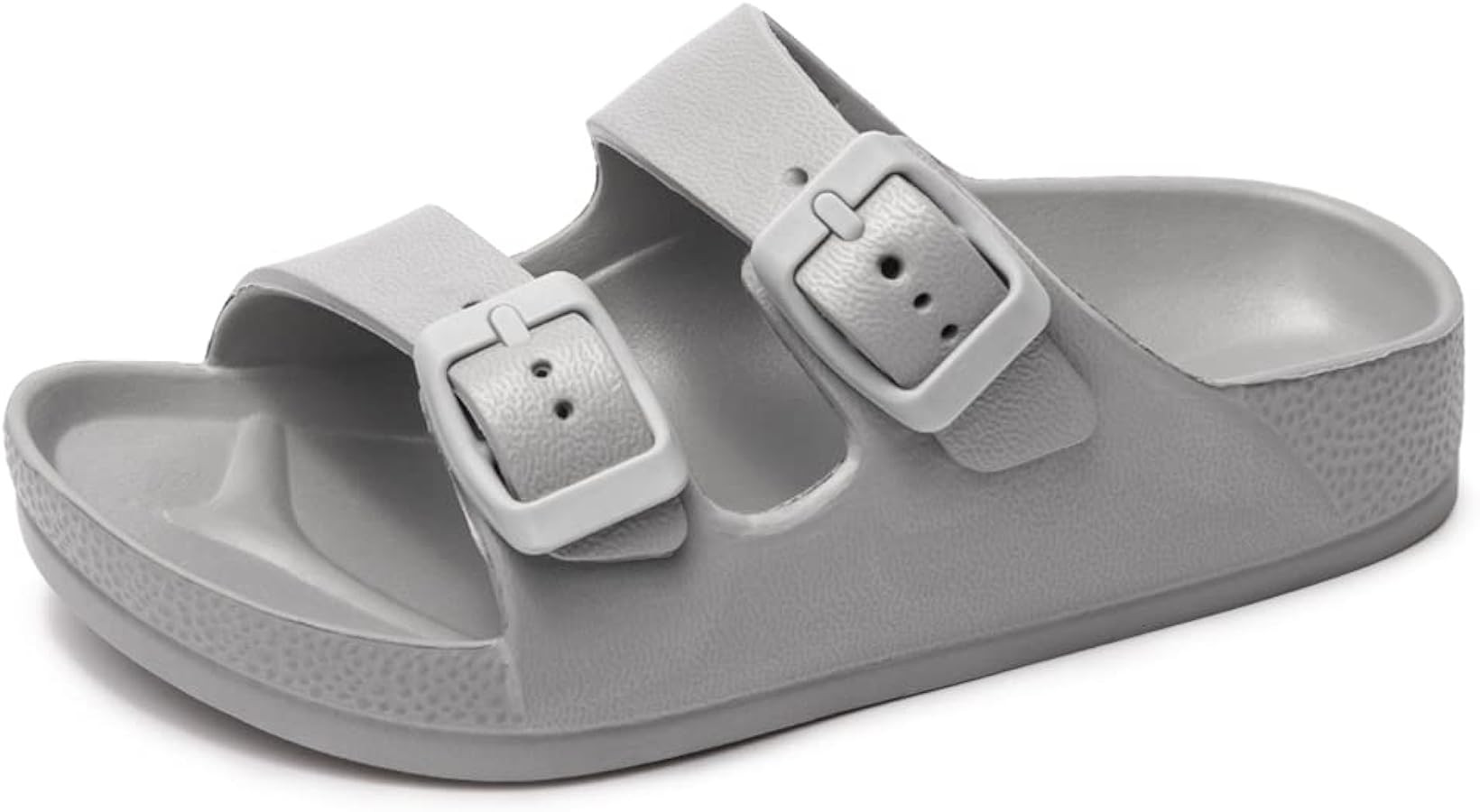 FUNKYMONKEY Pillow Slippers for Boys and Girls Adjustable Double Buckle Unisex-Child EVA Flat San... | Amazon (US)