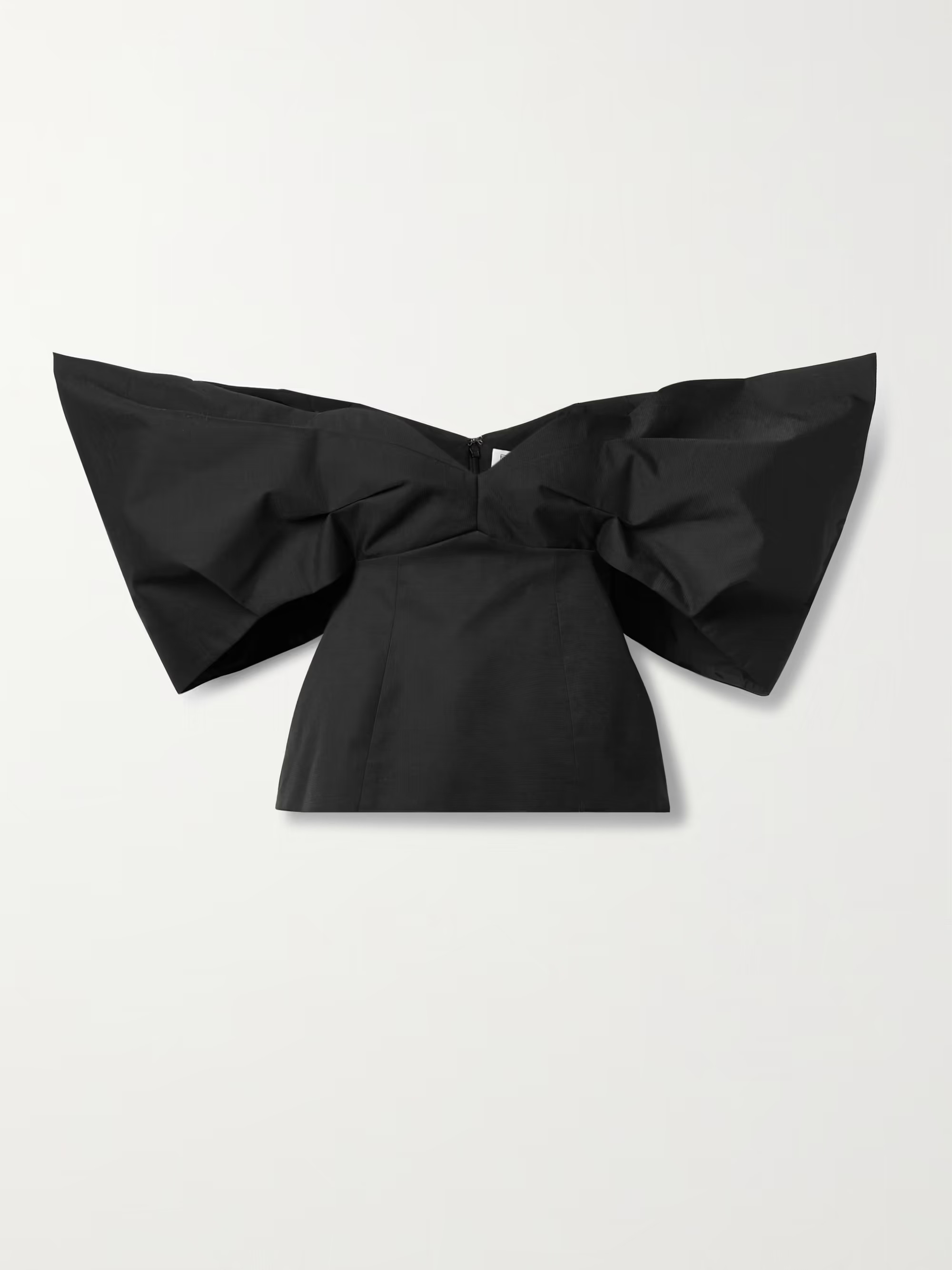 ROSIE ASSOULIN Making Your Point off-the-shoulder cotton-blend twill top | NET-A-PORTER | NET-A-PORTER (UK & EU)