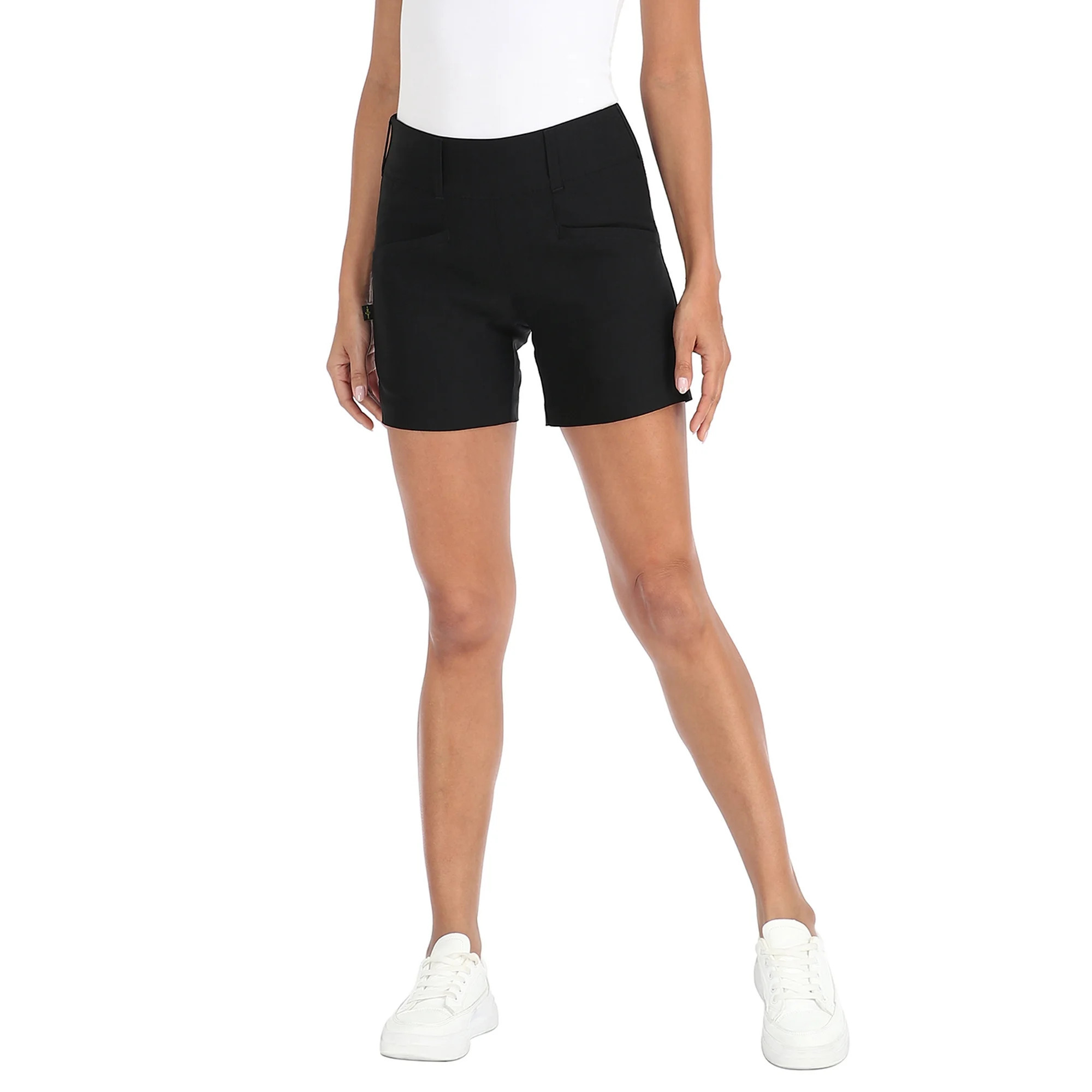 LRD Womens Golf Shorts 5 Inch Inseam Quick Dry Short with Pockets Black M | Walmart (US)
