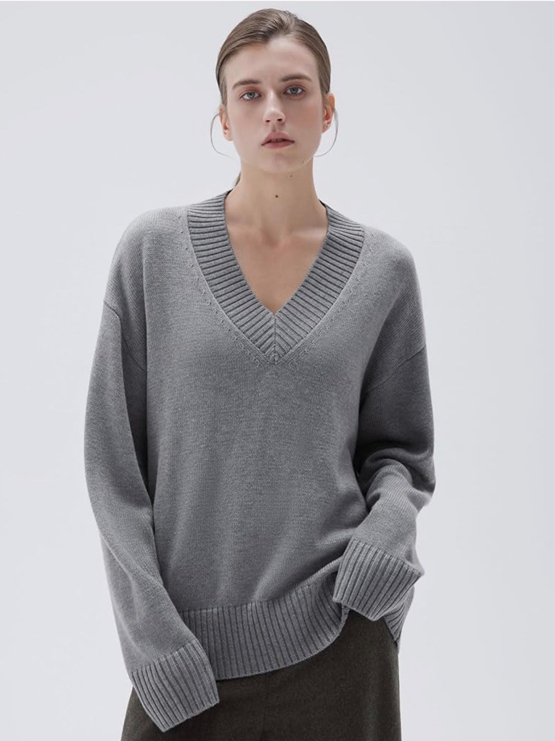 Cashmere blend V-neck sweater. ￼ so comfortable, so cute, comes in lots of colors. Great price.

#LTKgrwm #LTKWorkwear #LTKdayinmylife