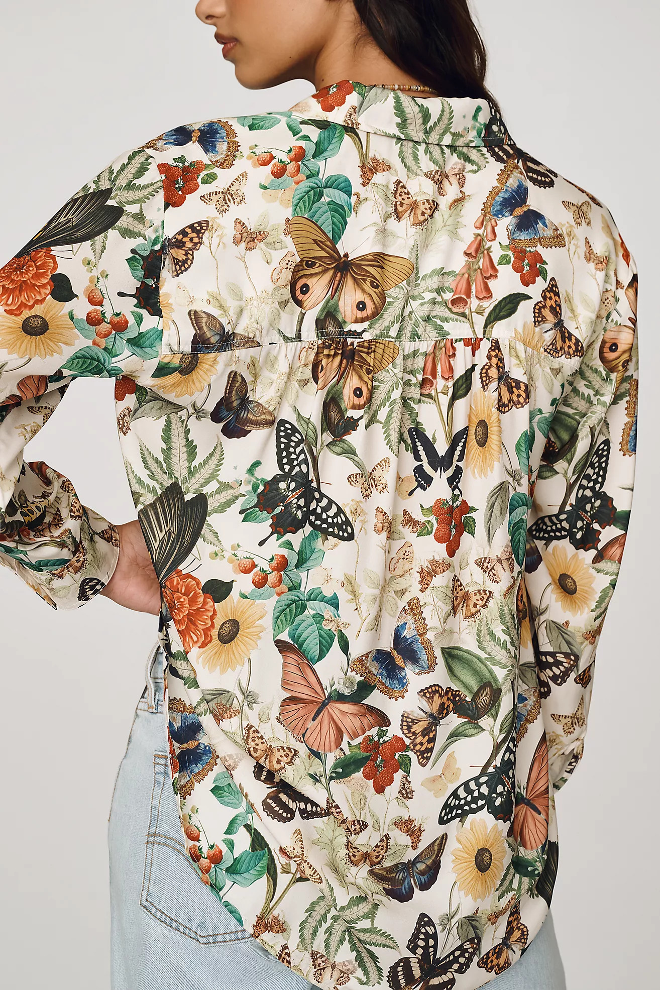 Brielle Relaxed Buttondown Blouse | Anthropologie (US)