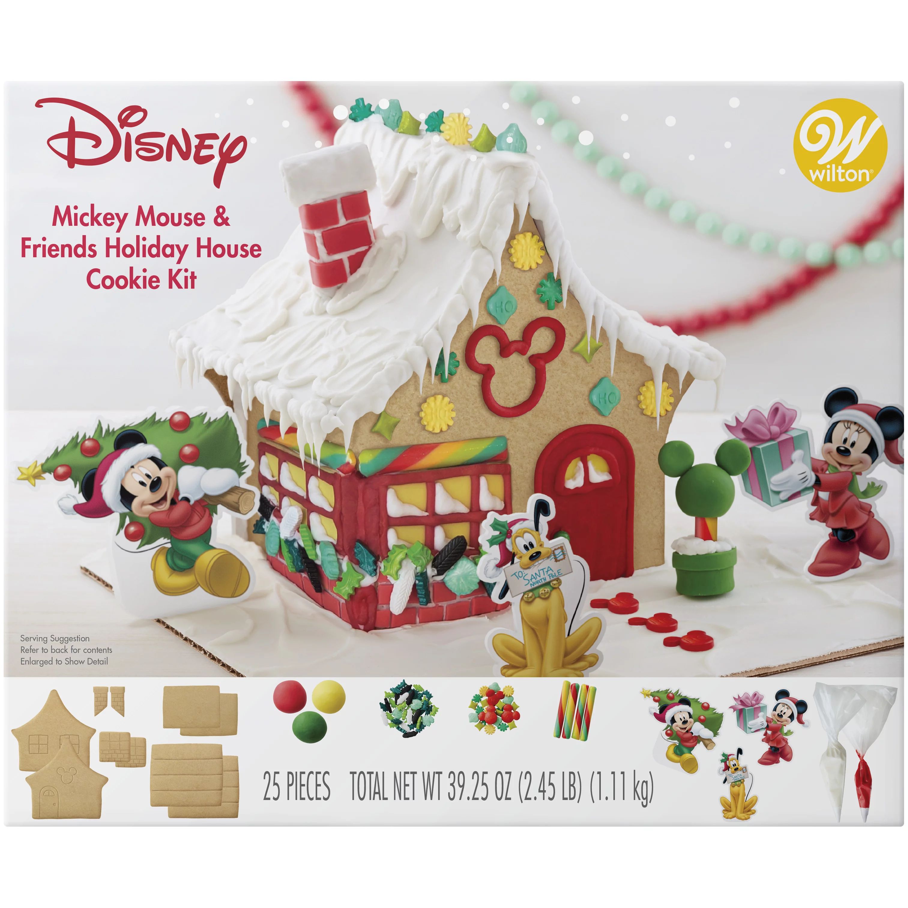 Wilton Disney Mickey Mouse and Friends Holiday House Cookie Kit | Walmart (US)