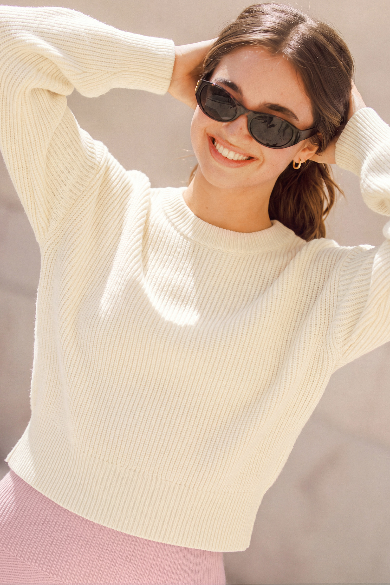 Slow Mornings Neutral Sweater | Cupshe US