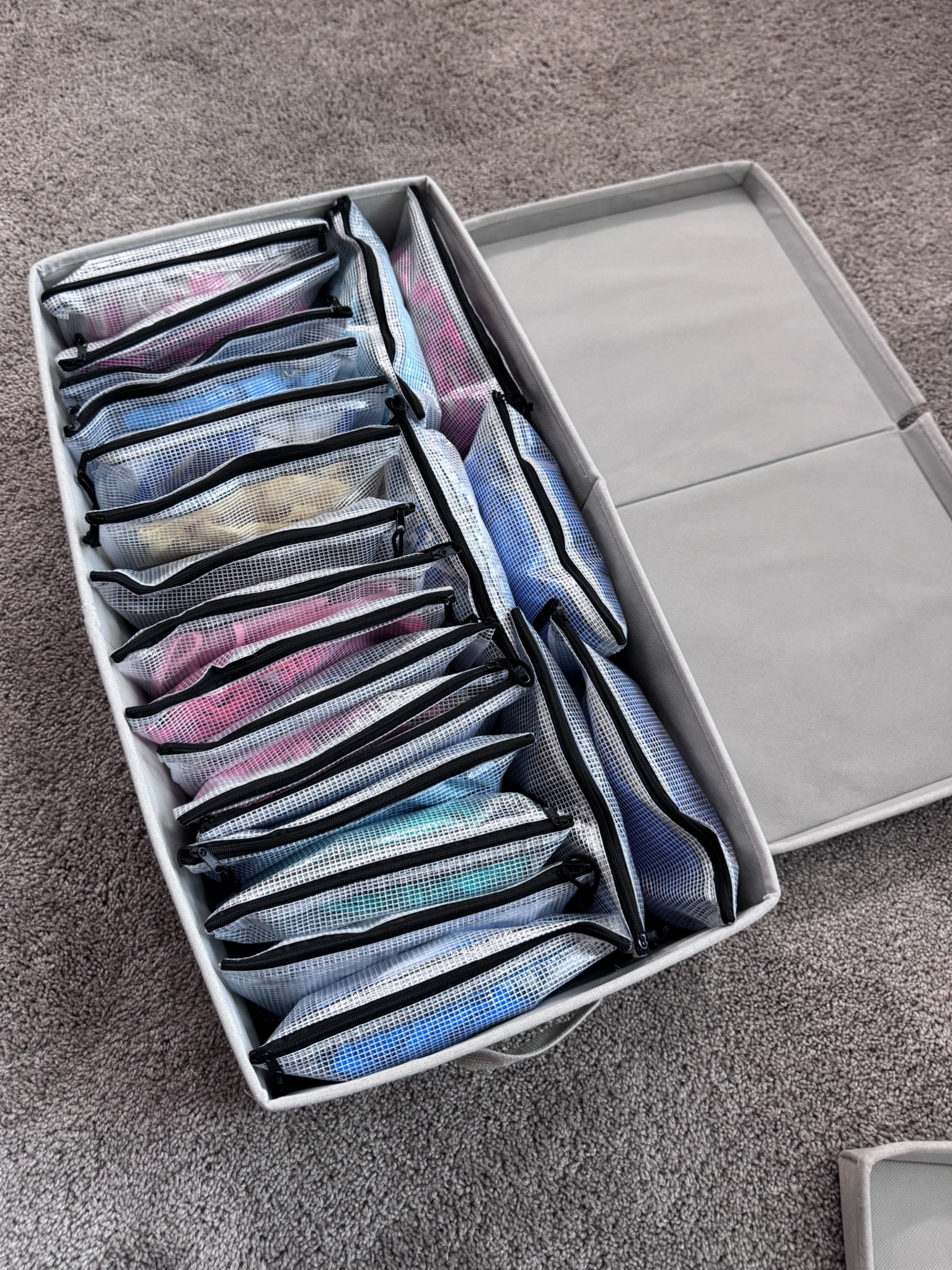 swimwear organization | these bags make it so easy to store your bikinis and sets together so you’re never losing any or mixing them up! I did the same with my cover ups + linking both sizes of the bags below! 

#LTKHome