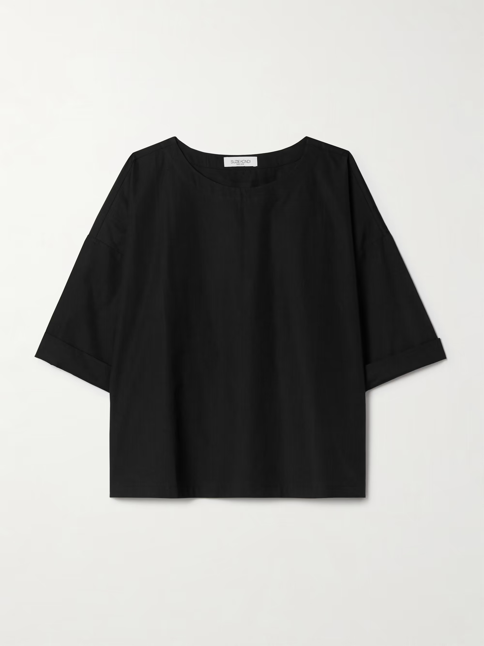 Saria cotton-poplin T-shirt | NET-A-PORTER (UK & EU)
