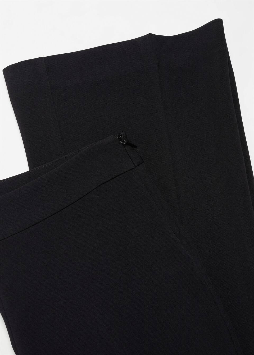 open: Pantaloni neri donna (165) | Mango Italia | Mango IT