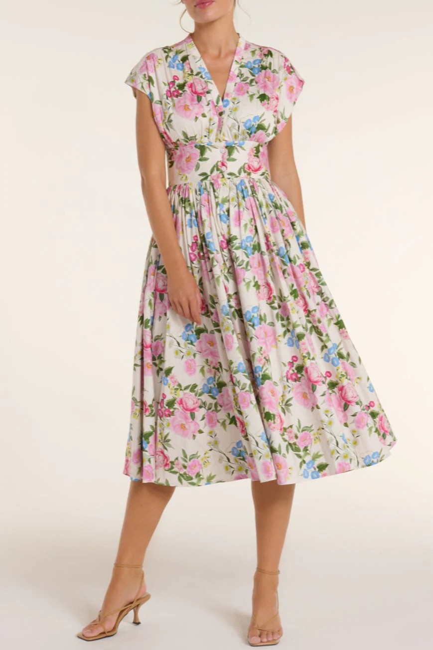 Tiffany Dress in Blooming in Breeze | Hermoza