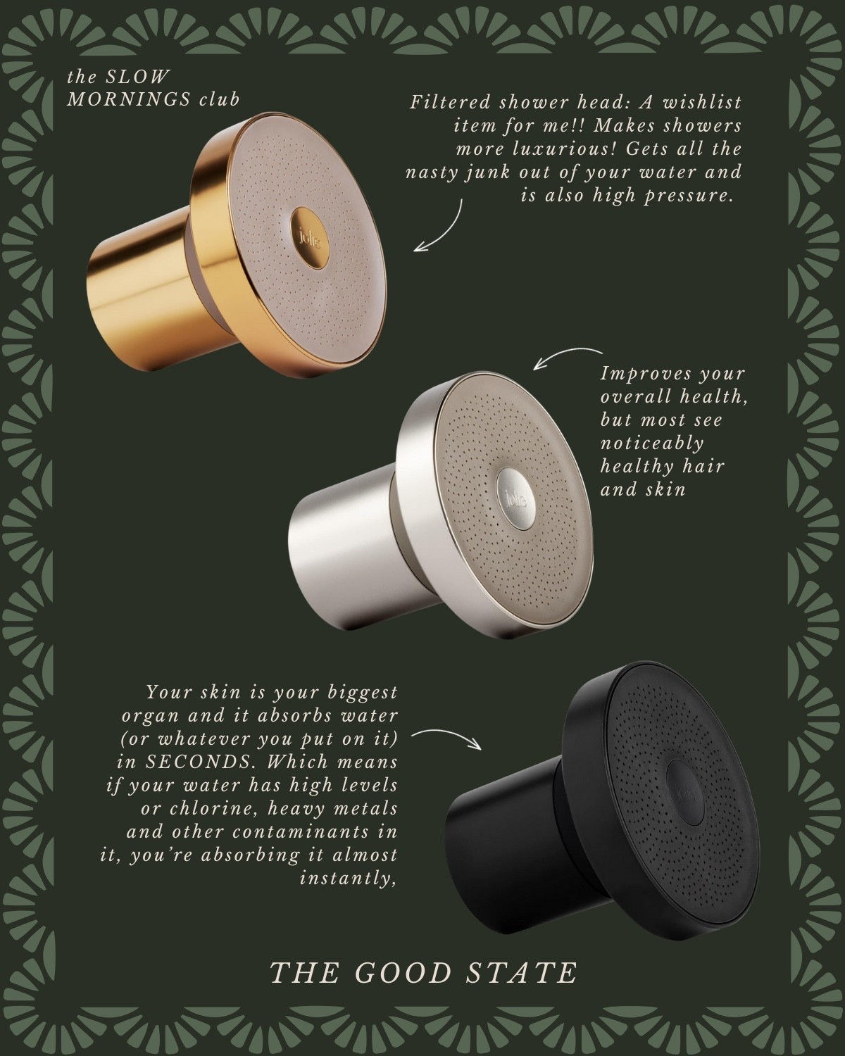 
This collection is for those who embrace the slowed down rhythms on an early morning. For the ladies who linger with a cup of coffee in one hand and a journal in the other. For the ones who take notice of the sunlight dancing through the windows and breathes deep the aroma of freshly ground coffee as it’s prepared for the french press. This collection is for those who enjoy matching pajama sets and have one too many coffee mugs (if having too many is even possible). This is for those who are slowing down—even if just internally—in whatever season of life they find themselves in. This is for you☀️

#LTKmorningroutine #LTKBeauty #LTKselfcare