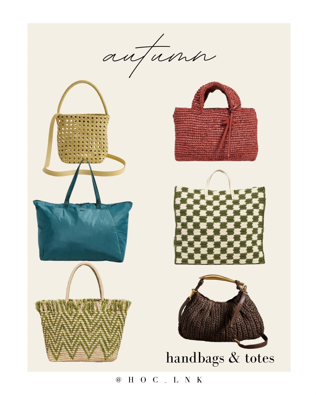 Autumn Bags🍂

#LTKFindsUnder100 #LTKItBag #LTKSeasonal