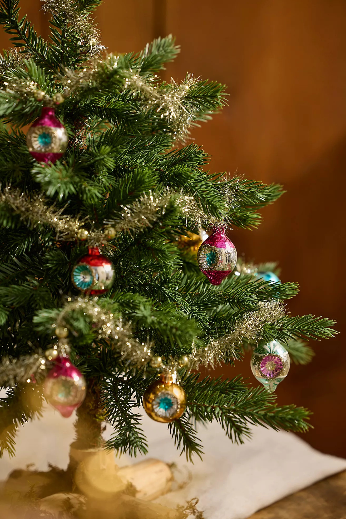 Terrain Vintage Tinsel + Ornament Garland | Anthropologie (US)