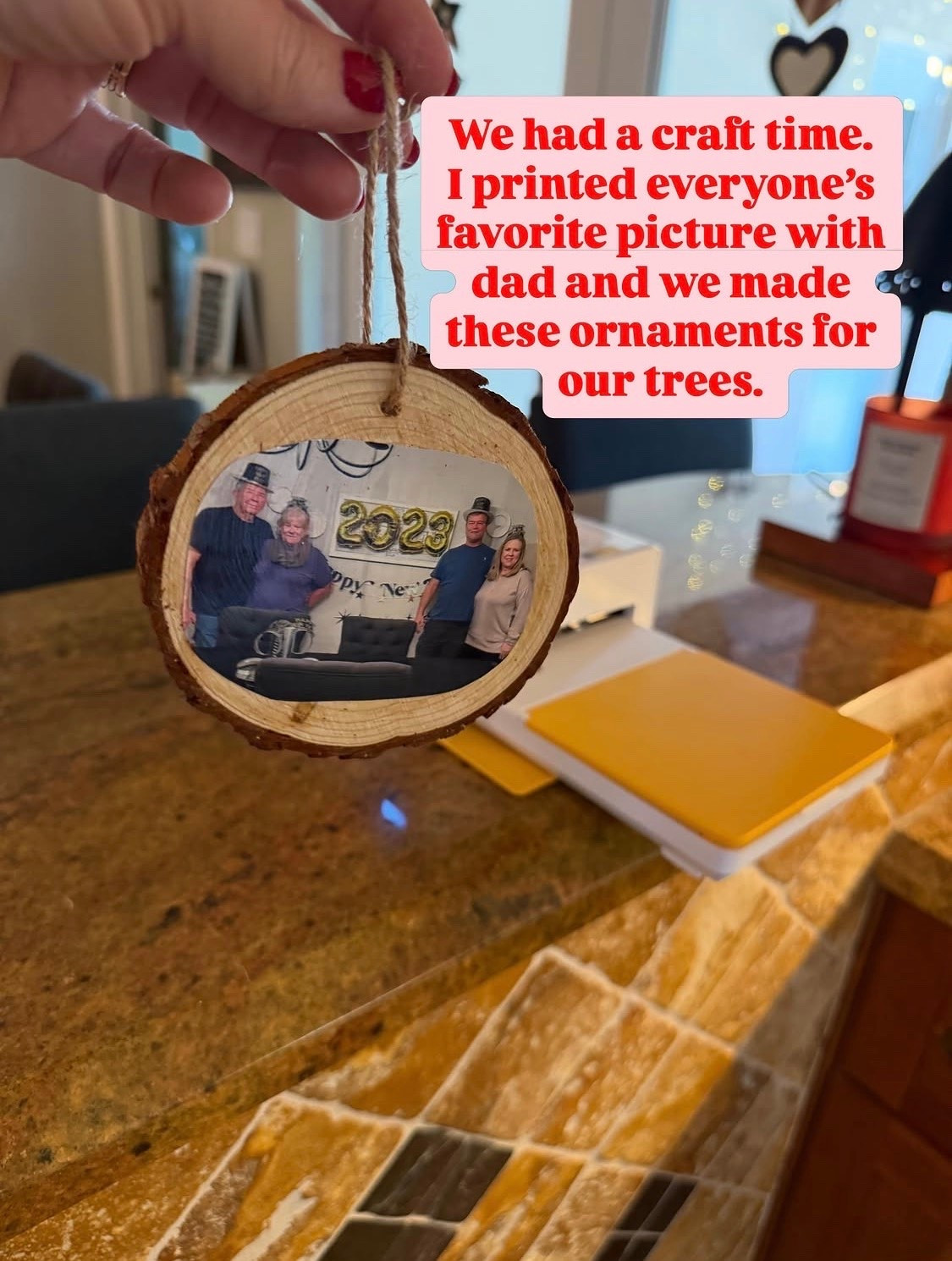 We made these crafts for my dad’s celebration of life. Even the guys participated.

#LTKmomlife #LTKstorytime #LTKdayinmylife