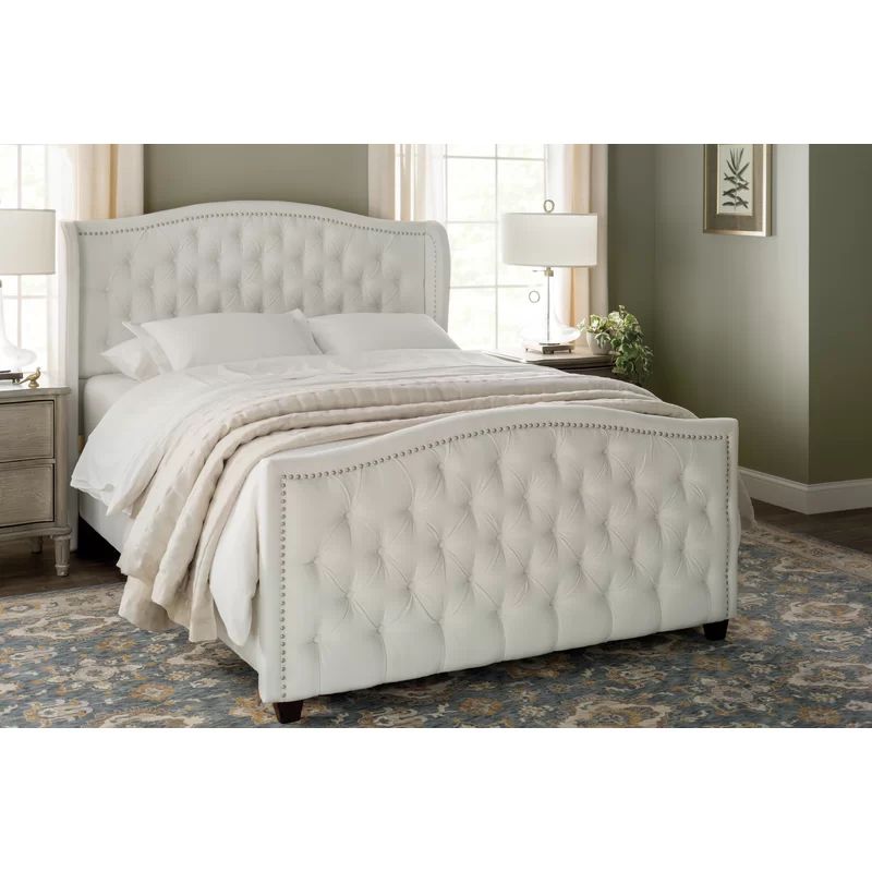 Marlon Tufted Upholstered Standard Bed | Wayfair North America