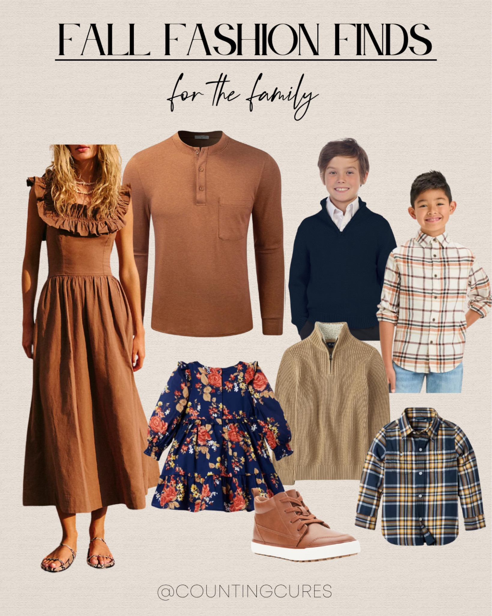 Stay warm and stylish this fall with these cozy family looks. Perfect for family outings, photoshoots, or simply spending time together!
#neutralystyle #formalwear #kidsfashion #menswear

#LTKStyleTip #LTKSeasonal #LTKKids
