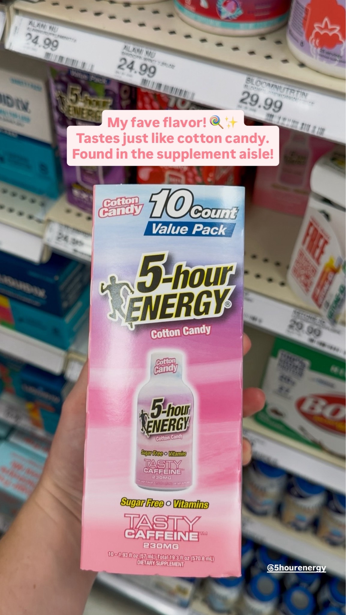 5-Hour Energy LTK keywords (sales-driven):

5 Hour Energy, 5 Hour Energy drink, energy shot, energy boost, caffeine boost, morning energy, afternoon pick me up, busy day essentials, productivity essentials, travel essentials, road trip must have, work essentials, study essentials, gym bag essentials, on the go energy, convenience store find, supplement aisle find, wellness finds, daily essentials, energy supplement, low calorie energy drink, sugar free energy, quick energy boost, tired mom essentials, busy lifestyle, back to school essentials, office essentials, stocking stuffer idea, gift ideas, everyday carry, caffeine lovers, energy drink alternative, 5 Hour Energy flavors, cotton candy flavor, candy inspired flavor, sweet energy boost, Target finds, Walmart finds, Amazon finds, viral finds, must try products, trending products, lifestyle favorites, LTK creator finds, LTK shopping, influencer favorites, shop my finds

#LTKfitnessgoals #LTKmorningroutine #LTKselfcare
