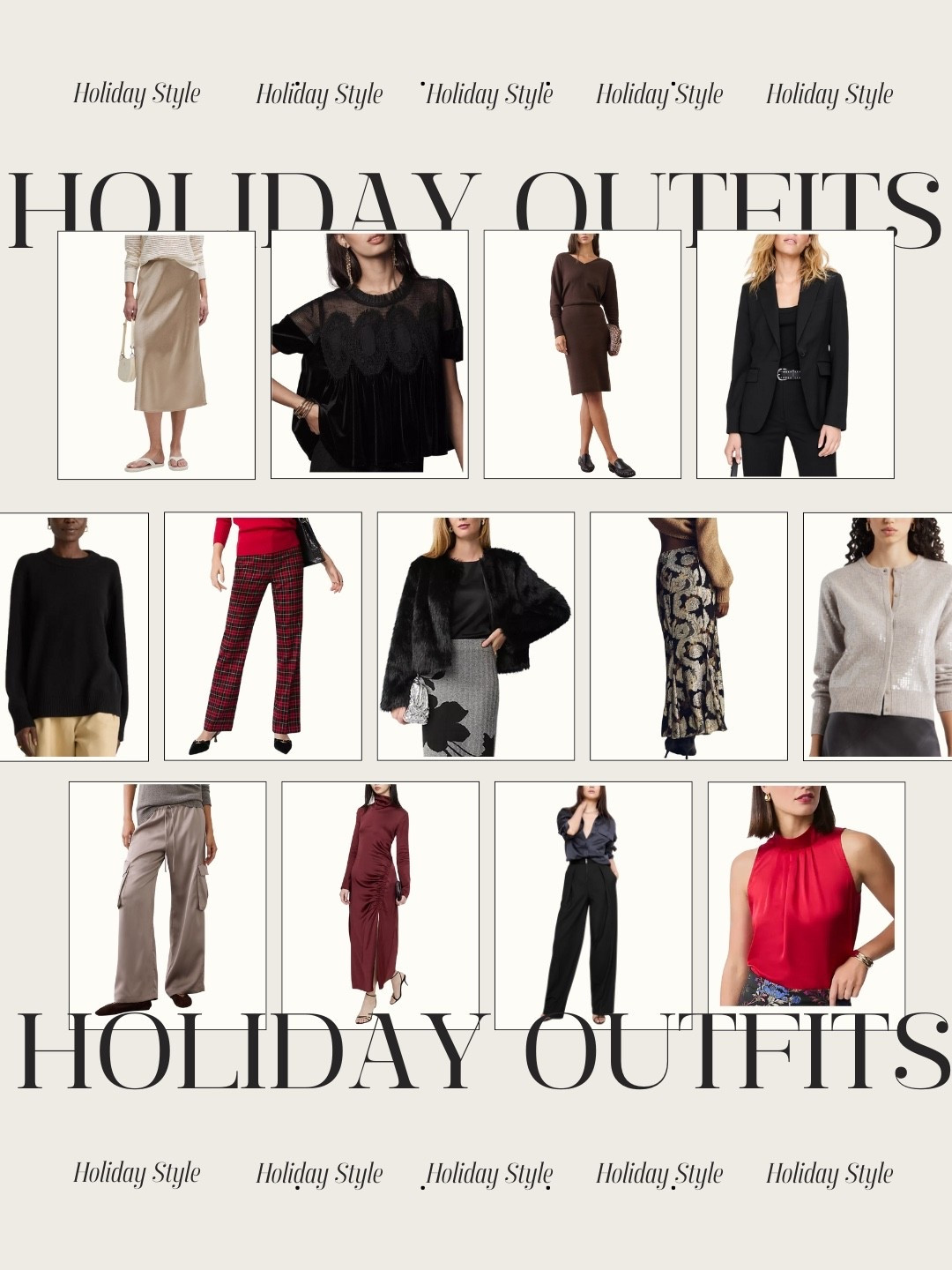 I’ve got you my friend! If you need a quick wardrobe upgrade I’m here! From sparkly sweaters to tuxedo pants, I’m sharing what I’m wearing this season. 

#LTKHoliday