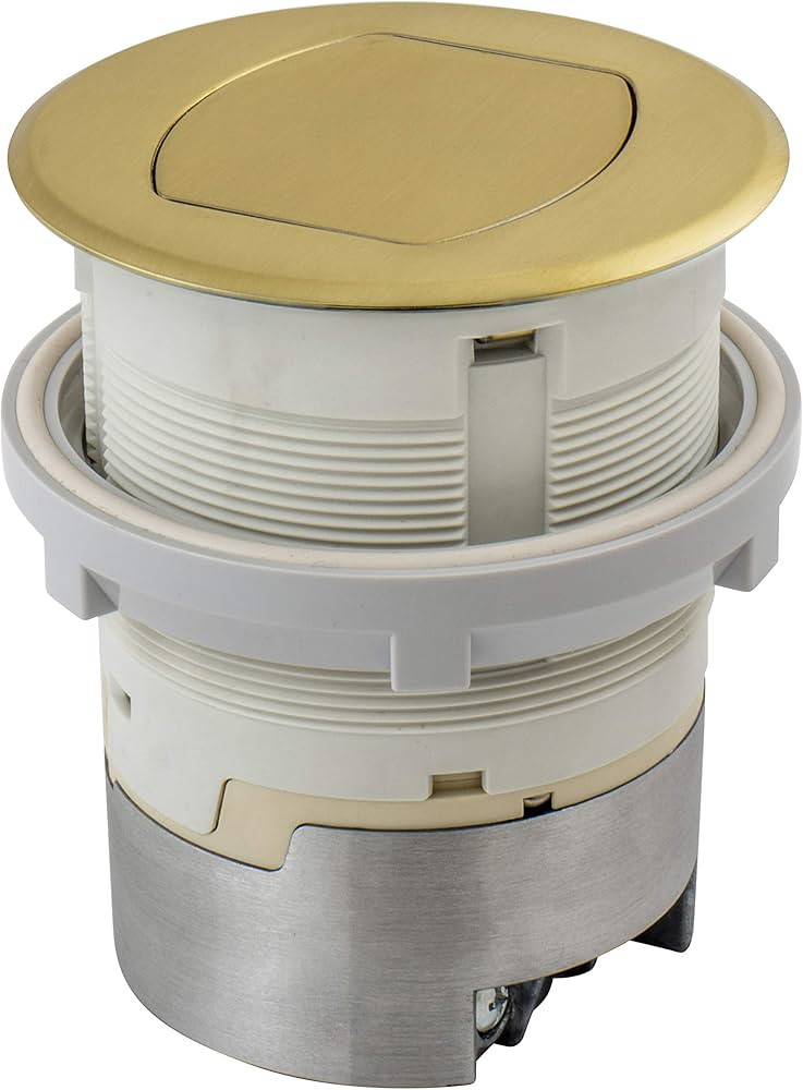 Bryant Electric RCT220BR 20A 125V Tamper Resistant Countertop Pop-Up Receptacle Surface Mount, 20... | Amazon (US)