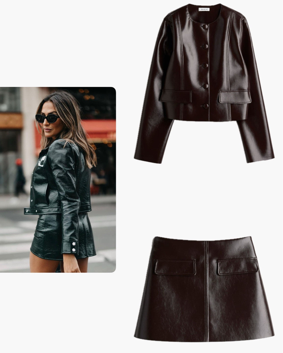 En tant que grande fan de Courreges, j’ai passé commande sur H&M un ensemble similaire ! Je l’adore 😍 