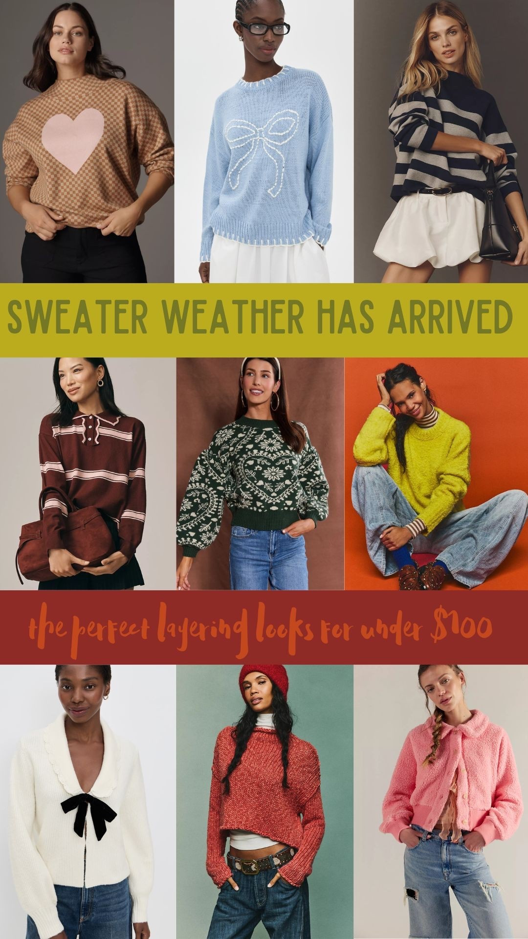 it’s sweater weather !! The perfect layering look for under $100 … 

#LTKStyleTip #LTKOver40 #LTKSeasonal