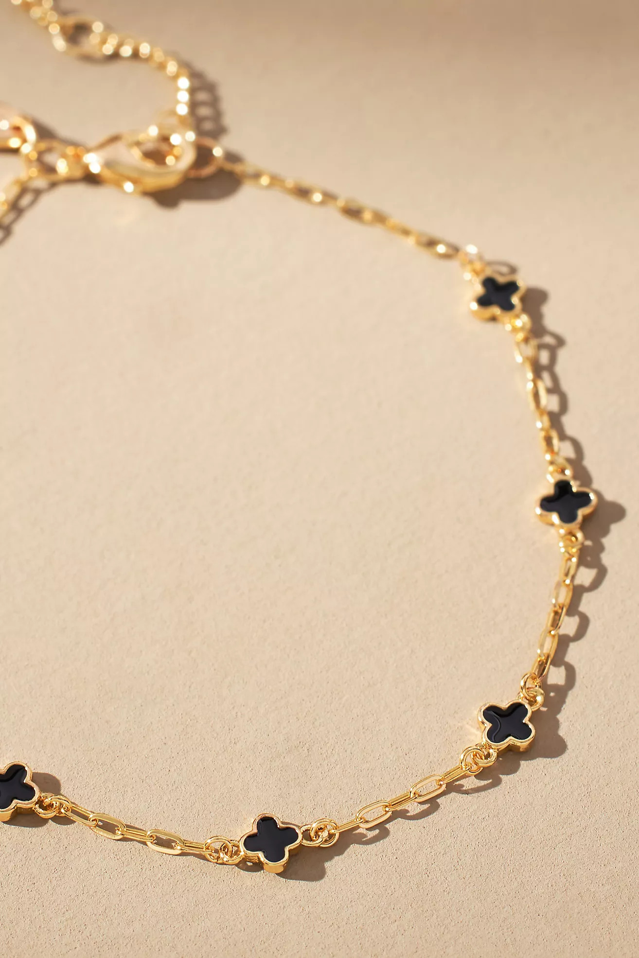 Clover Chain Wrap Bracelet | Anthropologie (US)