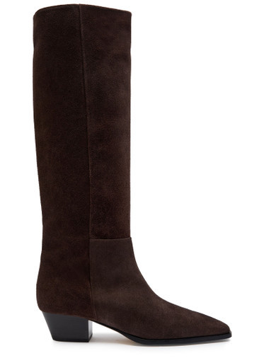 Medea 50 suede knee-high boots | Harvey Nichols