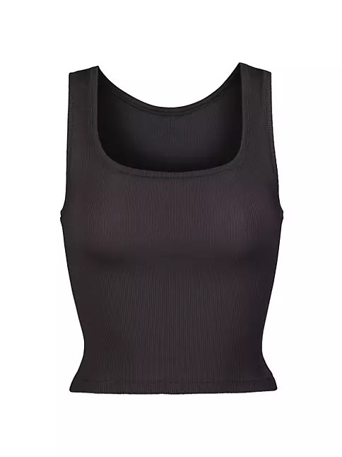 Cotton Rib Tank | Saks Fifth Avenue