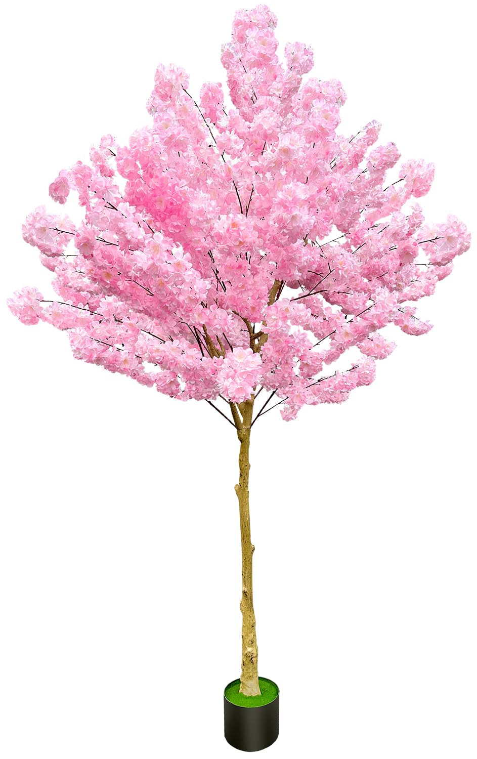 Artificial Cherry Blossom Tree 8.5ft, Faux Cherry Blossom Tree Fake Pink Cherry Tree for Wedding ... | Amazon (US)