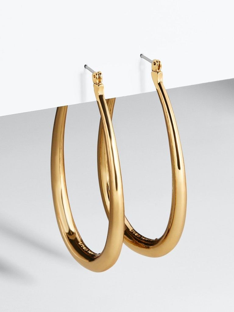 Sophia Hoop Earrings - Gold | Verishop