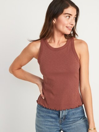Fitted Rib-Knit Tank | Old Navy (CA)