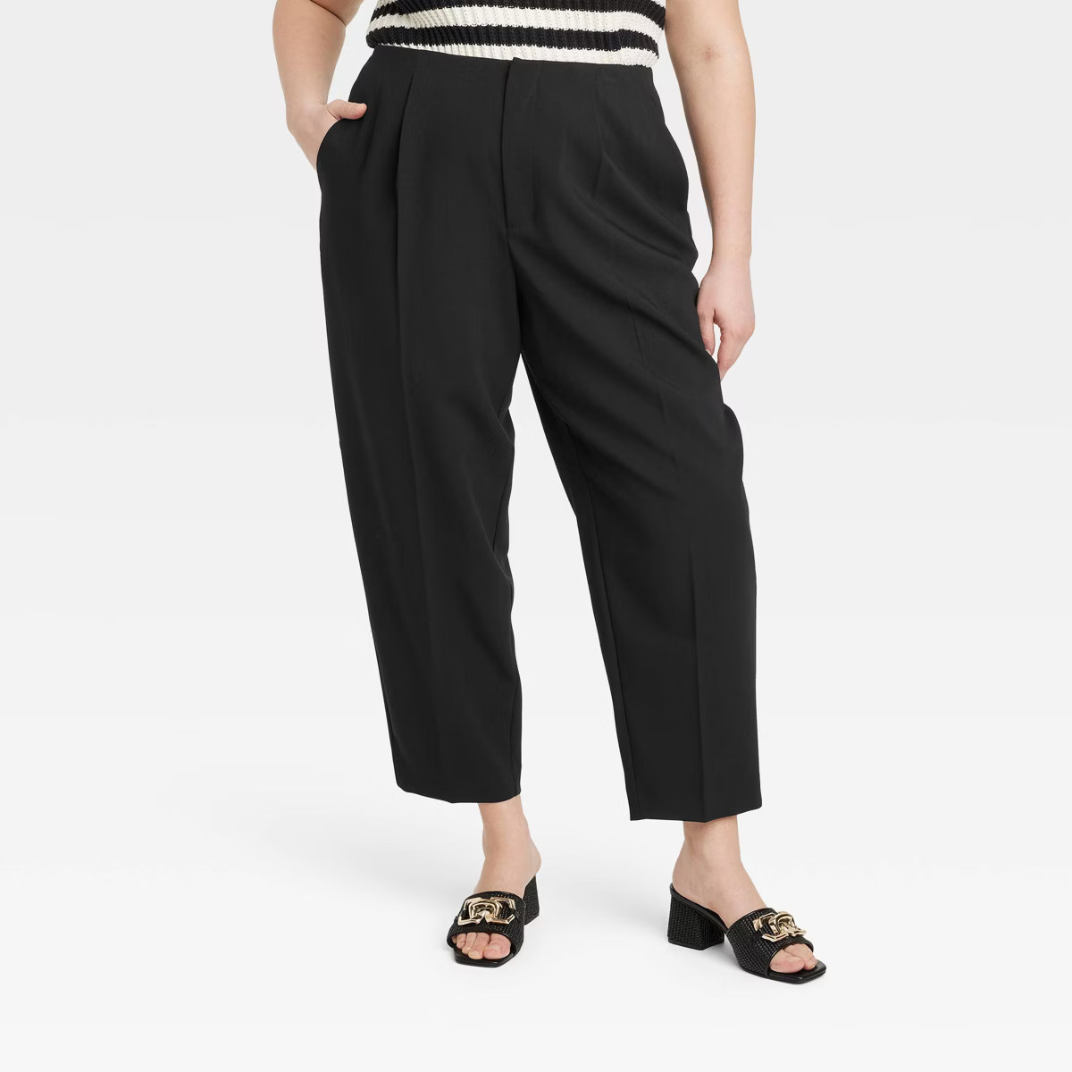 Women's High-Rise Tailored Trousers - A New Day™ | Target