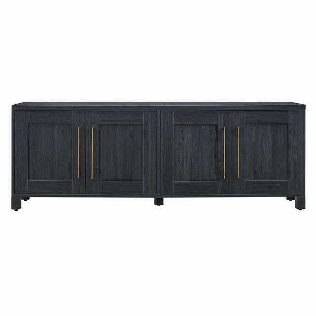Addison & Lane Chabot TV Stand for TVs up to 80", Black Grain | Walmart (US)