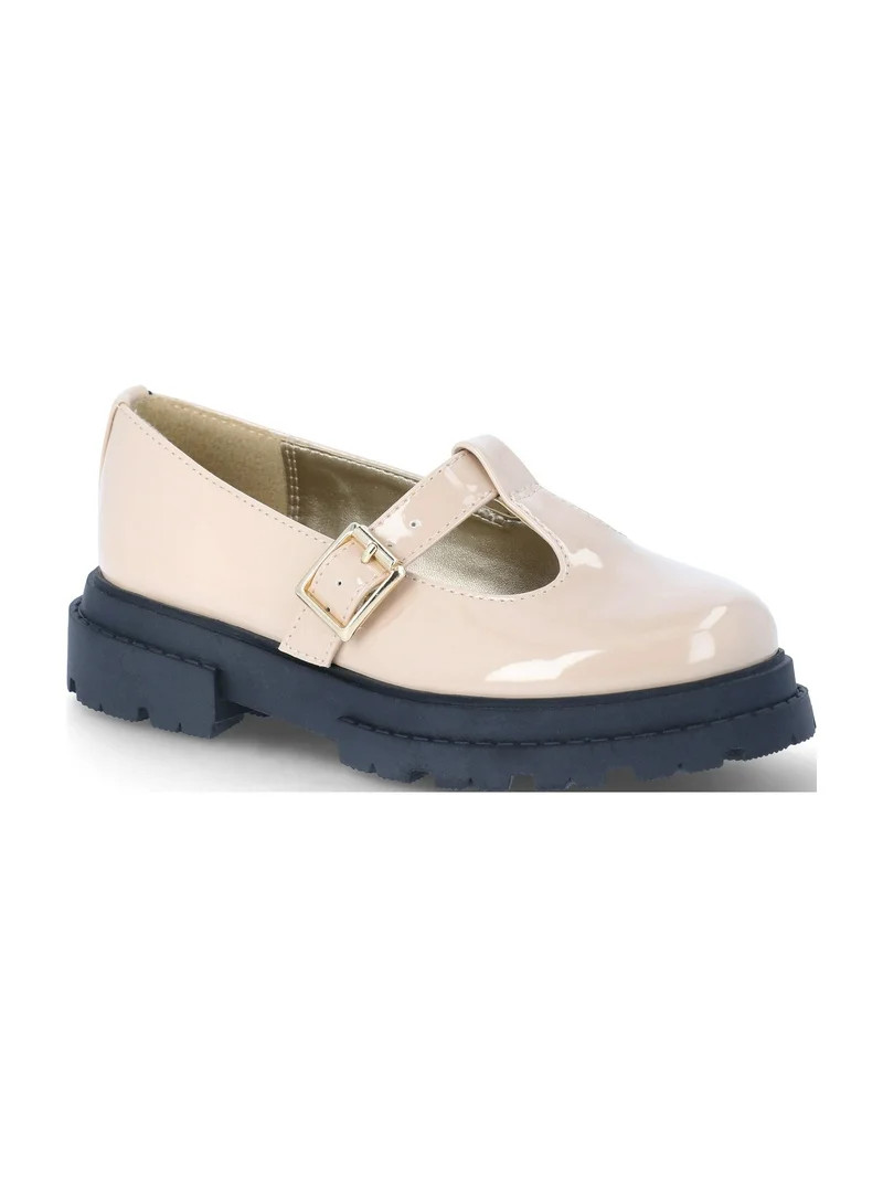 Weekend Academy Girls Lugsole Maryjane Shoes | Walmart (US)
