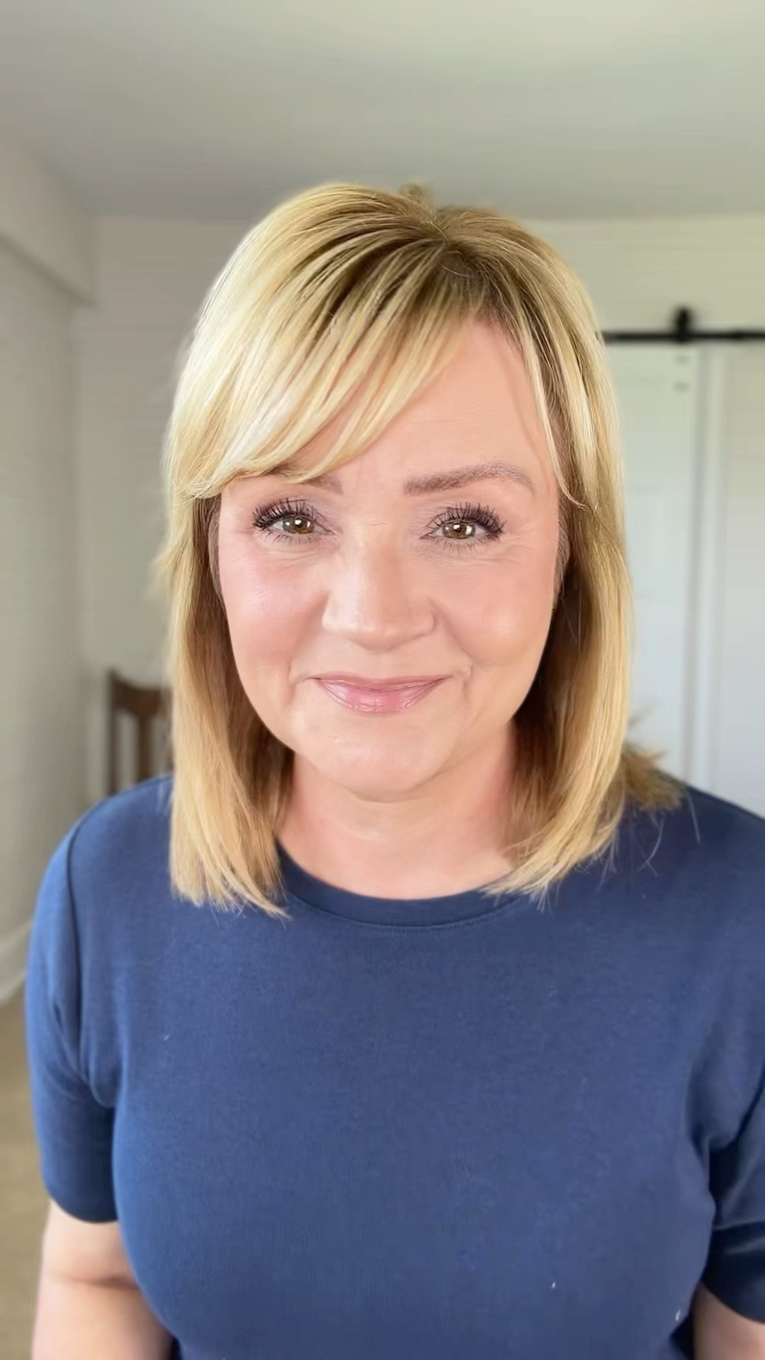 Soft eyeliner for older women using eyeshadow and setting spray.

#LTKBeauty #LTKOver40